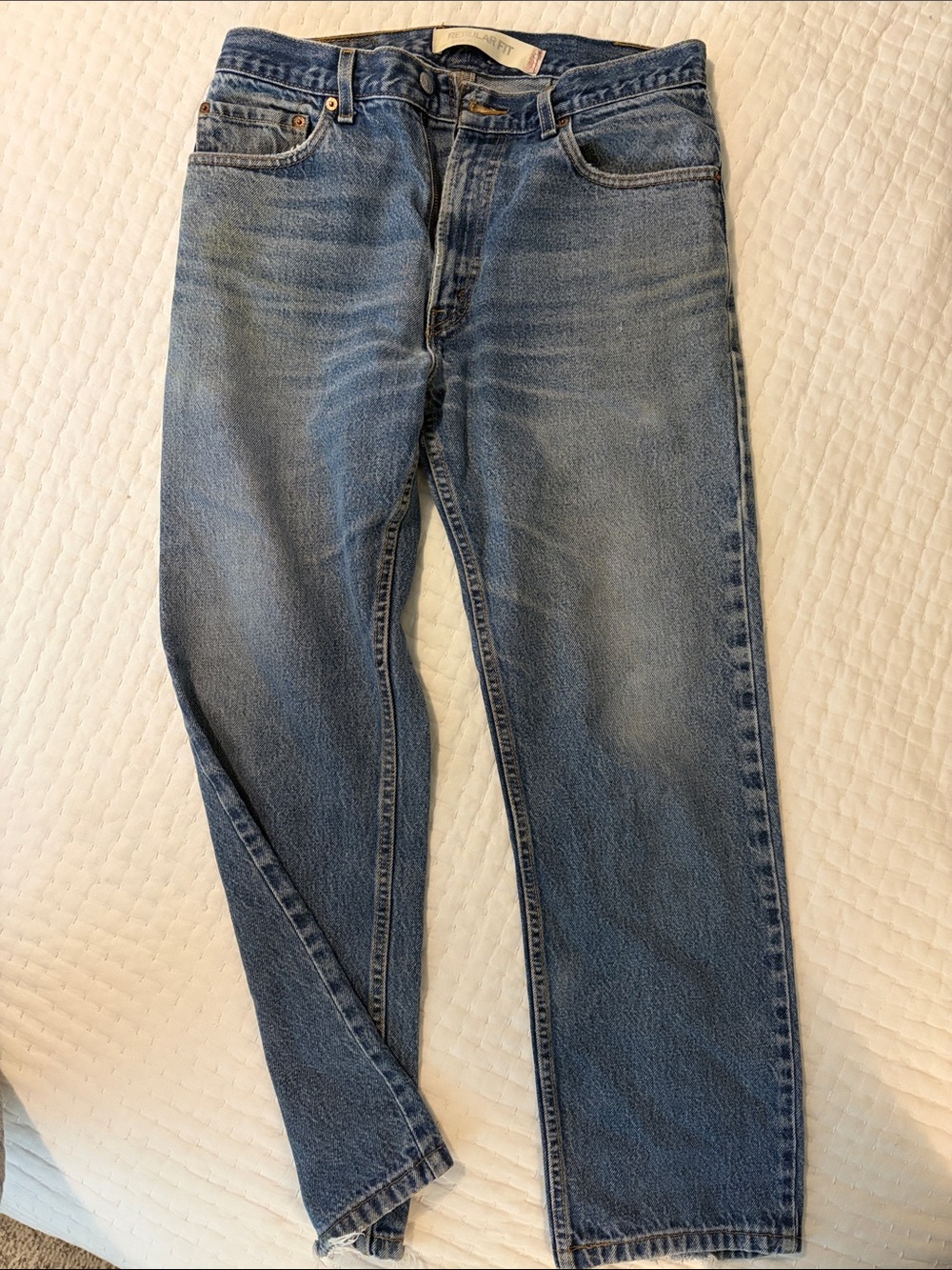 Levi's vintage Light Blue Straight Leg Jeans